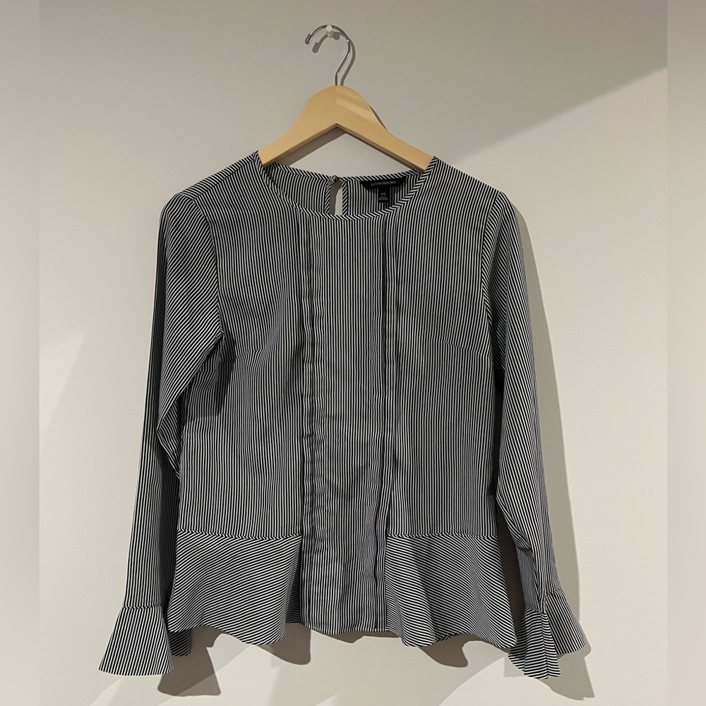 Striped Banana Republic Blouse - Size XS